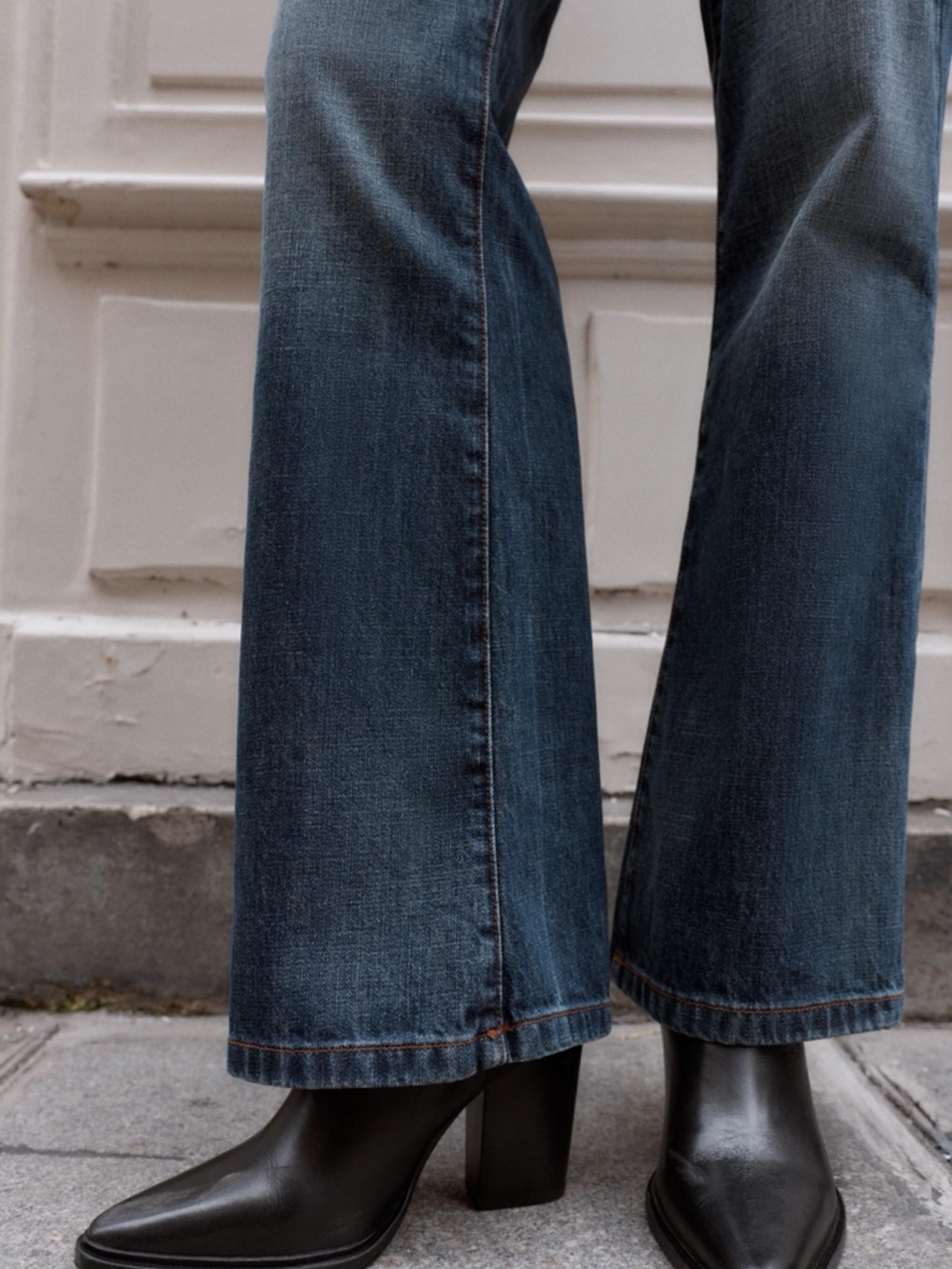 ZARA LOW RISE BOOTCUT JEANS - Picture 3 of 10